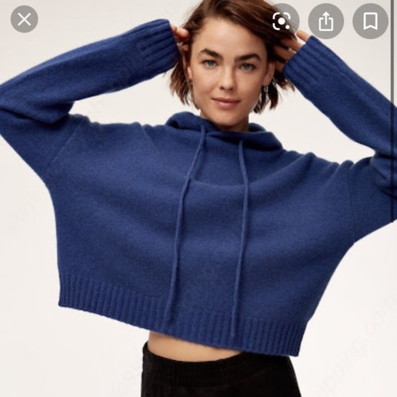 Babaton Tops - NWT Babaton 100% Cashmere Hoodie